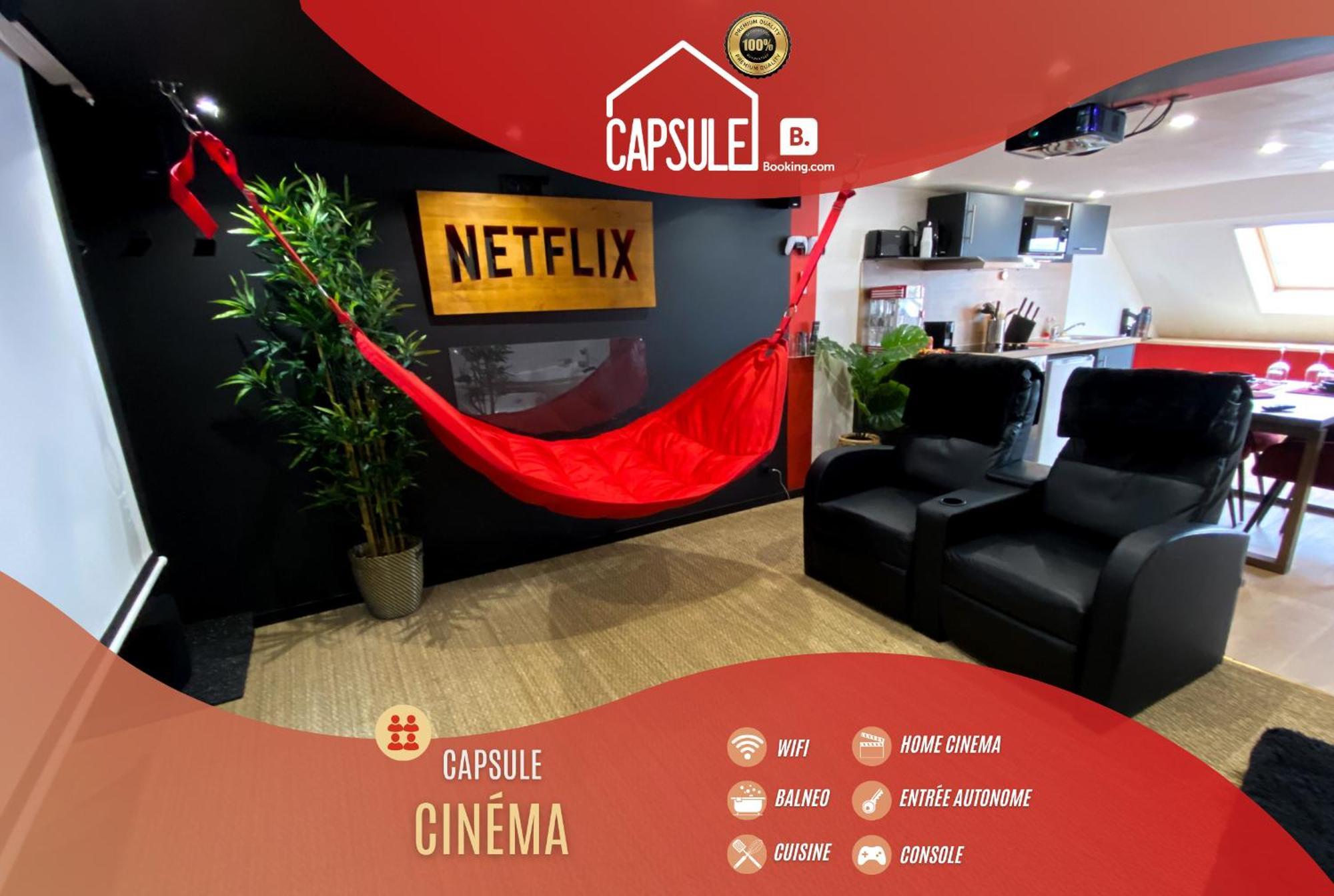 Capsule Cinema - Balneo Home Cinema Playstation 5 Valenciennes Exterior photo